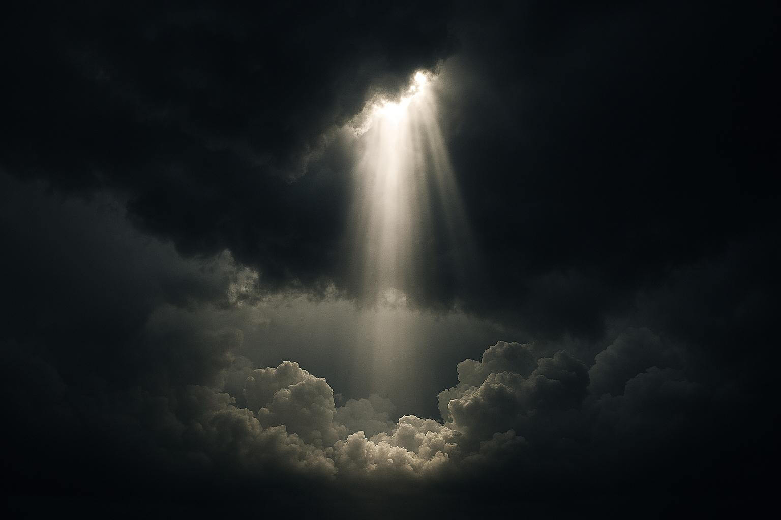 1 Divine Light Beaming From The Sky